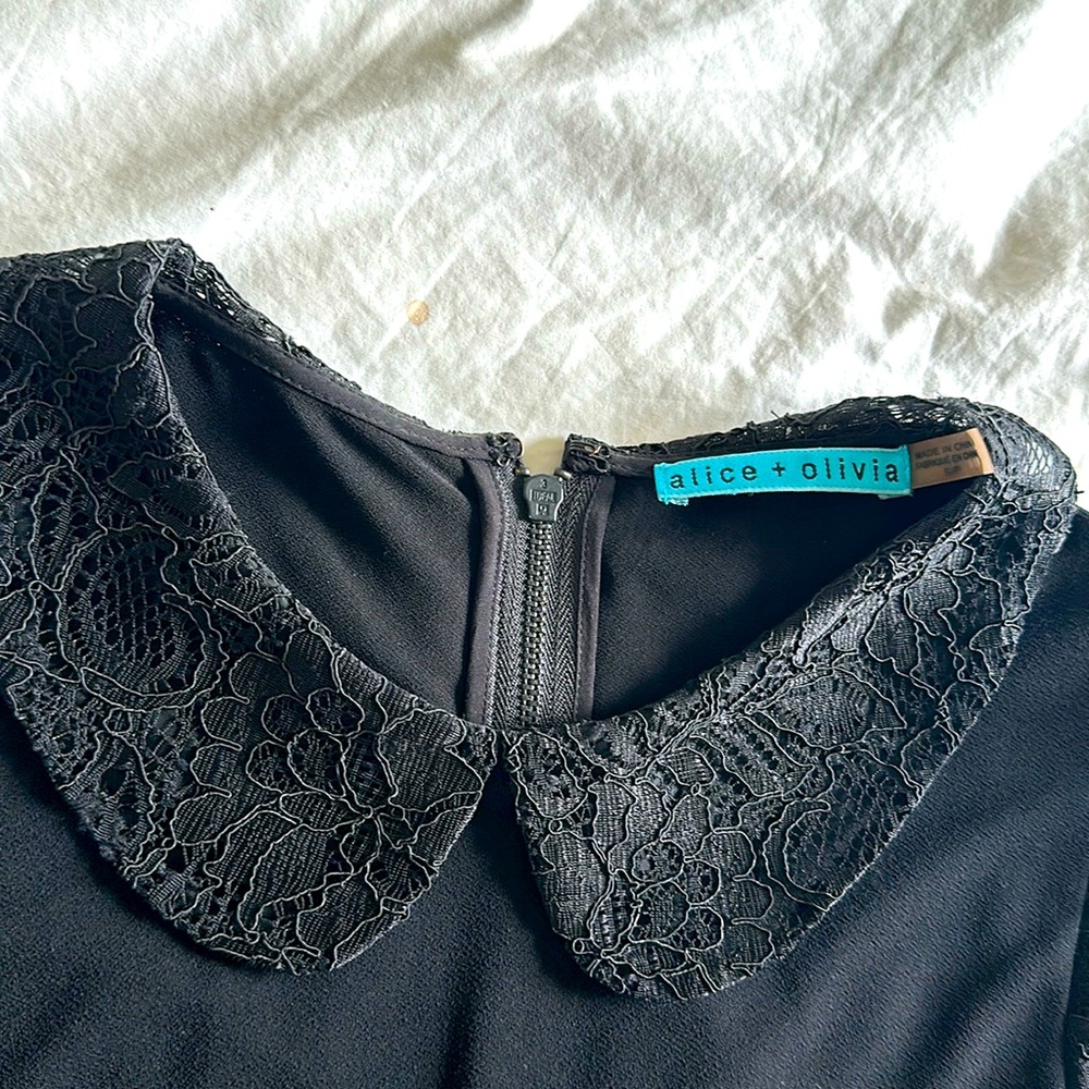 Black Alice and Olivia top